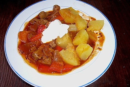 Saftiges Paprikagulasch 7