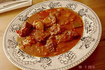 Saftiges Paprikagulasch 14
