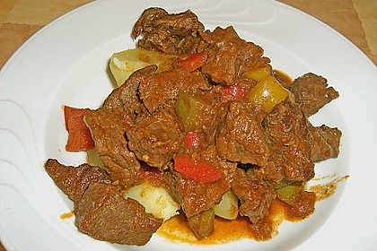 Saftiges Paprikagulasch 17
