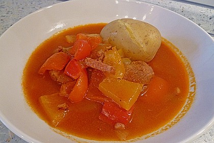 Saftiges Paprikagulasch 23