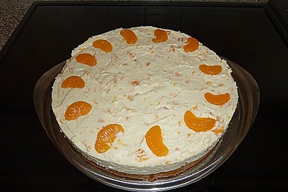 Frischk&auml;setorte mit Mandarinen 1