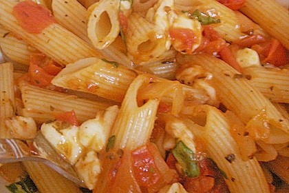 Schnelle Tomaten - Mozzarella - Sauce