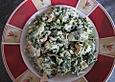 Schneller Spinat - Lachs - Topf mit Gnocchi
