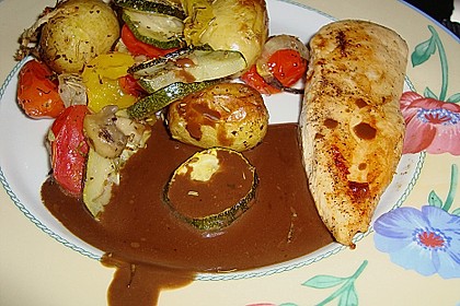 Ofenkartoffeln mit mediterranem Gem&uuml;se 6