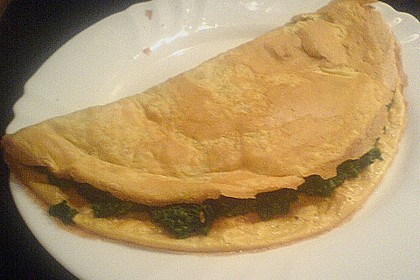 Pikanter Haferflockenpfannkuchen mit Gem&uuml;sef&uuml;llung