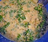Pikanter Haferflockenpfannkuchen mit Gem&uuml;sef&uuml;llung (Bild)