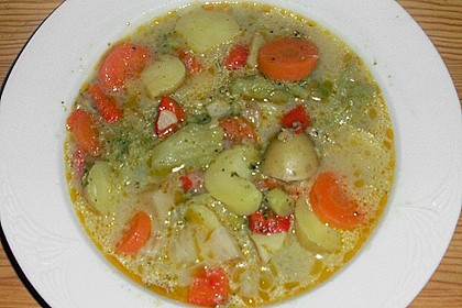 Gemüseeintopf mit Kokosmilch 38