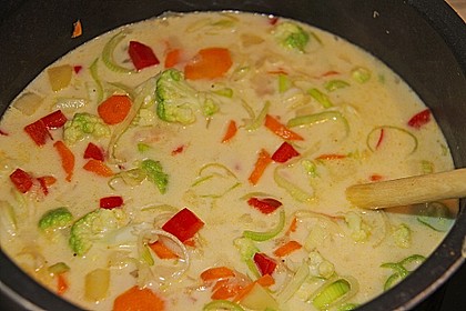 Gemüseeintopf mit Kokosmilch 8