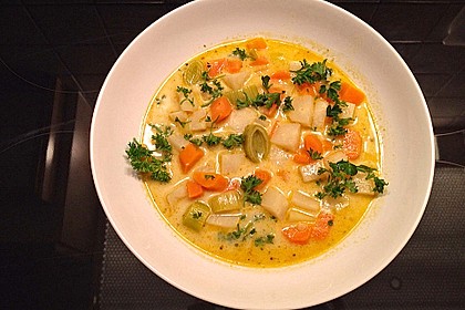 Gemüseeintopf mit Kokosmilch 2