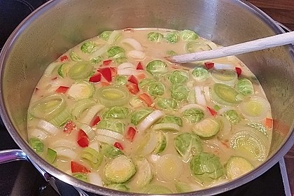 Gemüseeintopf mit Kokosmilch 10