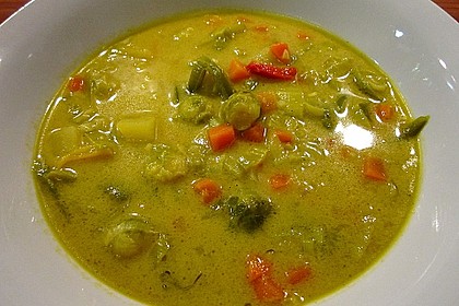 Gemüseeintopf mit Kokosmilch 11