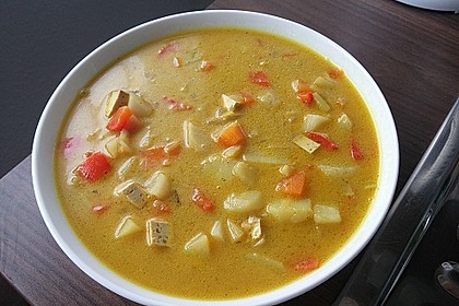 Gemüseeintopf mit Kokosmilch 14