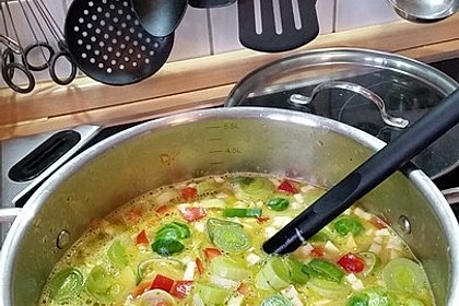 Gemüseeintopf mit Kokosmilch 5