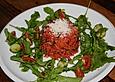 Risottoreis mit Rote Bete - Bl&auml;ttern und Kartoffeln
