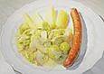 Rosenkohl in Apfelsauce