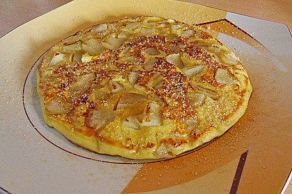Fluffige Pfannkuchen mit Obst 1