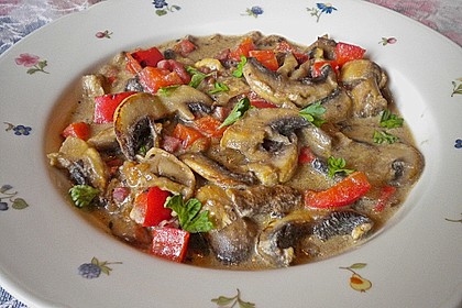 Champignon - Paprika - Pfanne 1