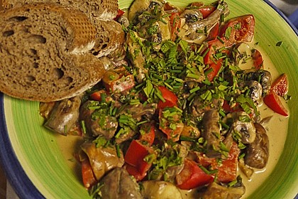 Champignon - Paprika - Pfanne 2