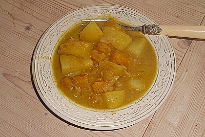 Kartoffel - K&uuml;rbis - Curry 1