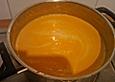 M&ouml;hrensuppe mit Kokos, Ingwer und Curry