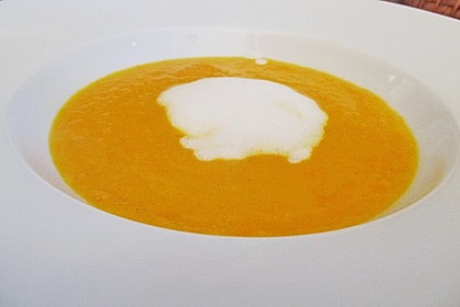 Möhrensuppe mit Kokos, Ingwer und Curry 13