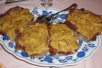 Roastbeef - Steaks mit Kr&auml;utersenfkruste