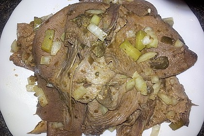Pikanter Zungensalat 1