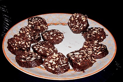 Italienische Schokoladen - Salami