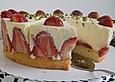 Erdbeer - Quark - Sahne - Torte