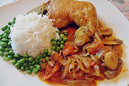 Hähnchen Marengo 1
