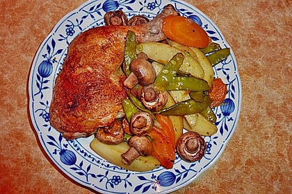 Hähnchen Marengo 4