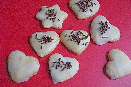 Weihnachtspl&auml;tzchen aus Knetteig 1