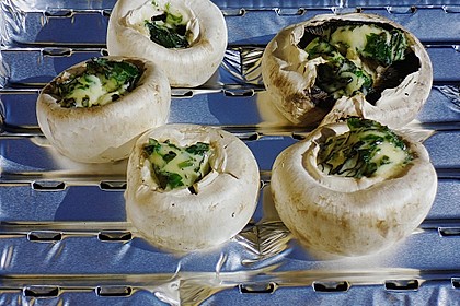 Gef&uuml;llte Champignons 4