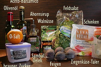 Feldsalat mit Ziegenk&auml;se - einmal ganz anders 1