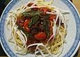 Pasta con pomodoro e salvia