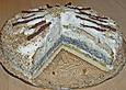 Apfel - Mohn - Marzipan - Torte