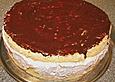 Erdbeer - K&auml;sesahne - Torte