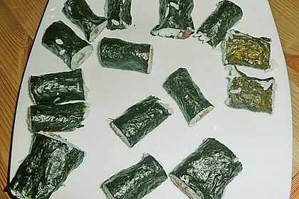 Dünne Sushi-Rollen 11