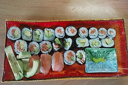 Dünne Sushi-Rollen 8