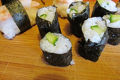 Dünne Sushi-Rollen 7