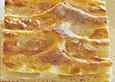 Apfel - Marzipankuchen mit Vanille - Schmandguss
