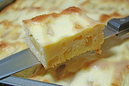 Apfel - Marzipankuchen mit Vanille - Schmandguss 8