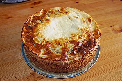 Apfel - Marzipankuchen mit Vanille - Schmandguss 9