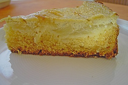 Apfel - Marzipankuchen mit Vanille - Schmandguss 12