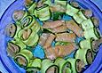 Zucchinir&ouml;llchen mit Lachs