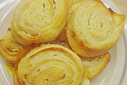 Anikas falsche Bl&auml;tterteigschnecken