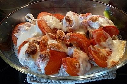 Sommerlich gratiniertes Schweinefilet 5