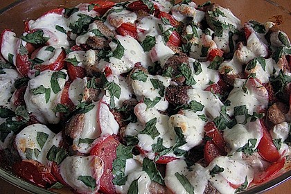 Sommerlich gratiniertes Schweinefilet 4