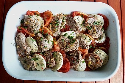 Sommerlich gratiniertes Schweinefilet 6