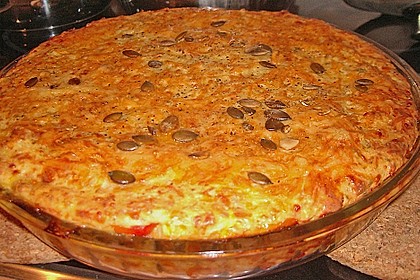 Zwiebel - Schinken - Quiche 1